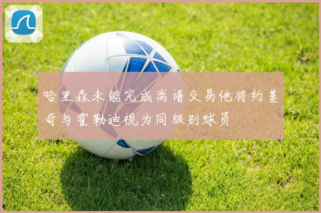 哈里森未能完成离谱交易他将约基奇与霍勒迪视为同级别球员